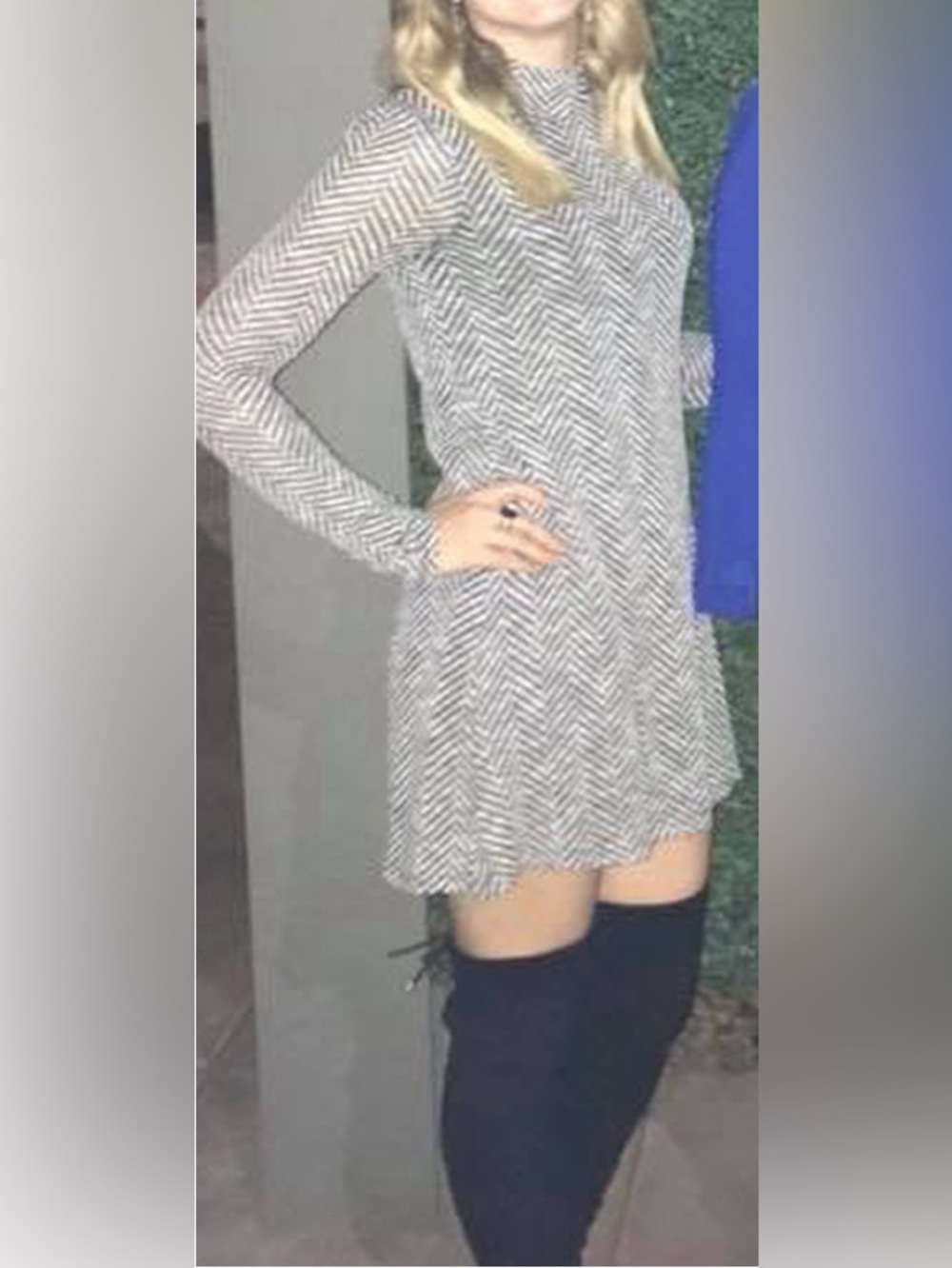 BCBG generation knit a frame dress